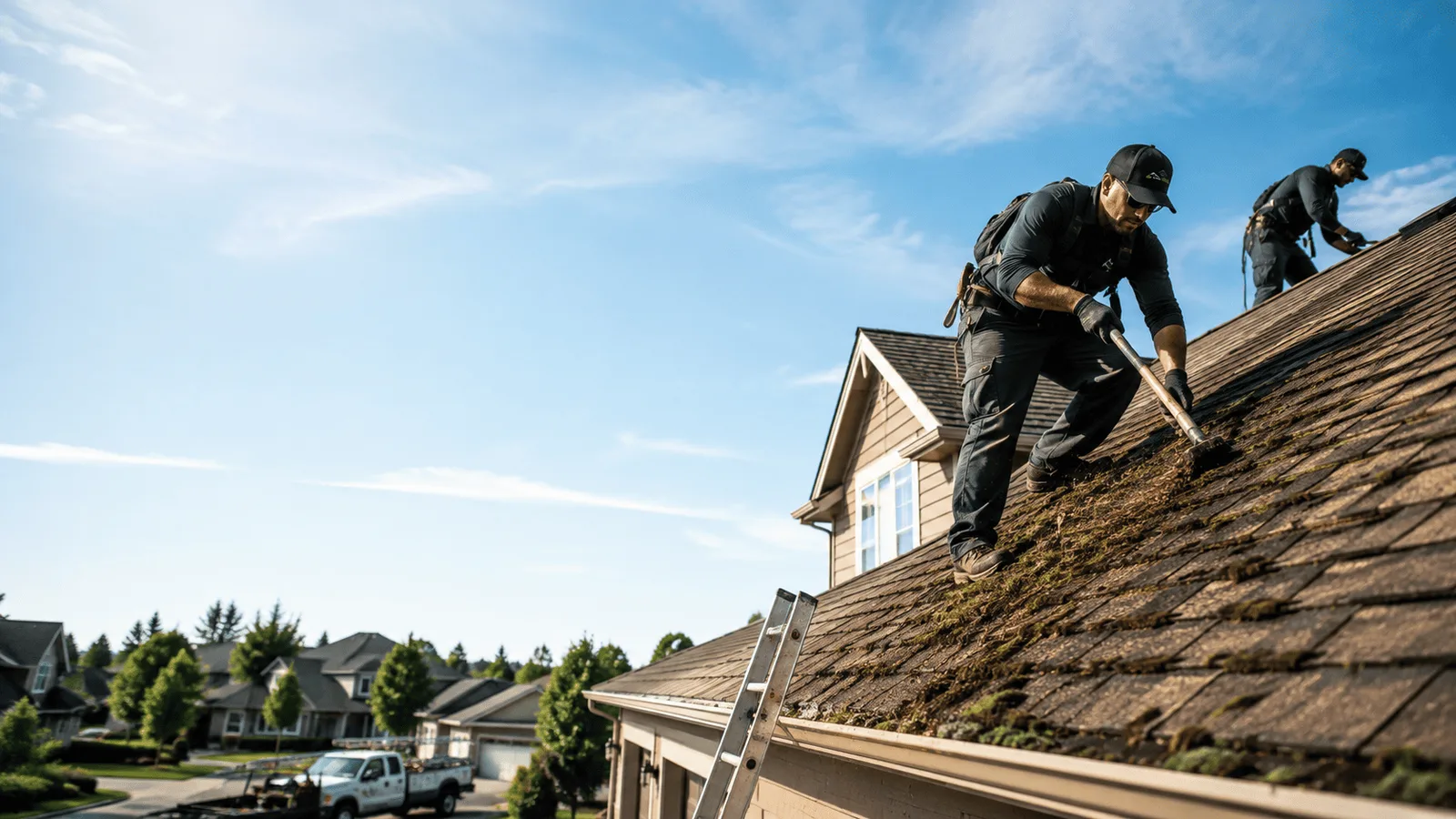 Roof Moss Removal in Eureka, CA near me